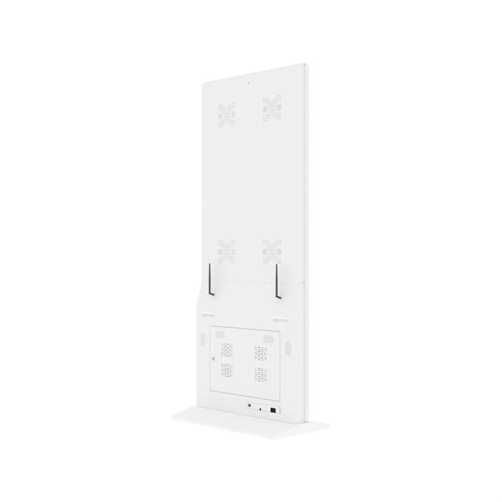 White Pillar Digital Display
