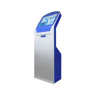 Auto -serviço check -in no quiosque da fila